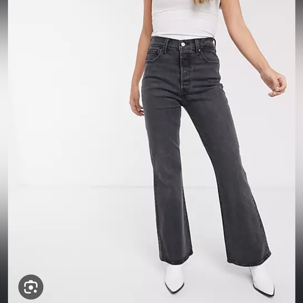 Levi’s Ribcage Flare Jeans Black